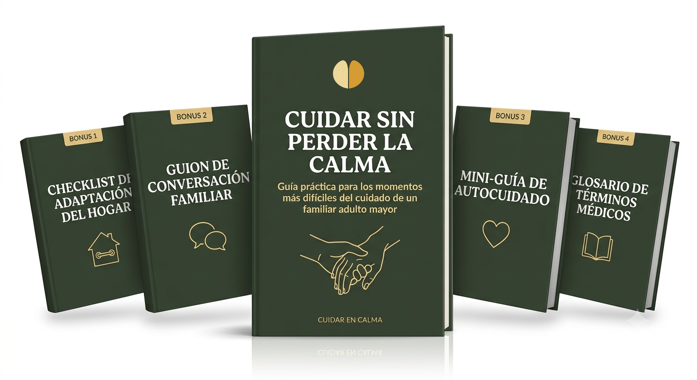 Cuidar Sin Perder La Calma - Guía práctica + 4 Bonus Exclusivos