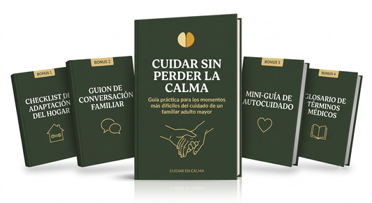 Cuidar Sin Perder La Calma - Guía práctica + 4 Bonus Exclusivos